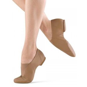 Bloch S0401L Super Jazz Slip On Jazz Shoe - Adult NWT Color:Tan Size:9.5